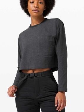 LuluLemon Check The Box Long Sleeve Tee